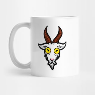 G.O.A.T. Goat Head Funny Cartoon Mug